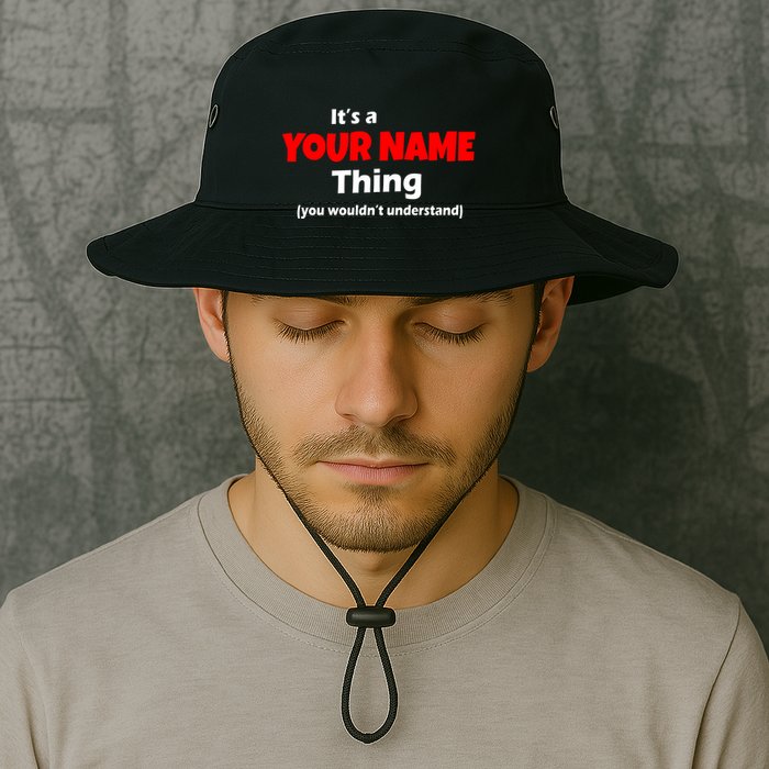 Personalized Funny You Wouldn't Understand Custom Name Legacy Cool Fit Booney Bucket Hat
