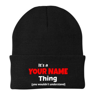 Personalized Funny You Wouldn't Understand Custom Name Beanie