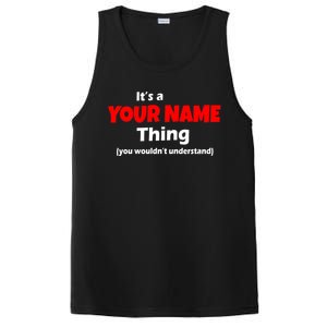 Personalized Funny You Wouldn't Understand Custom Name PosiCharge Competitor Tank