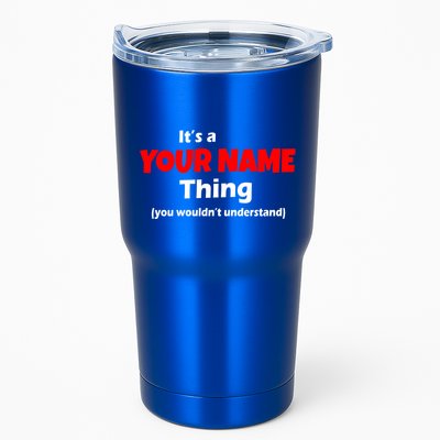 Personalized Funny You Wouldn't Understand Custom Name Tumbler