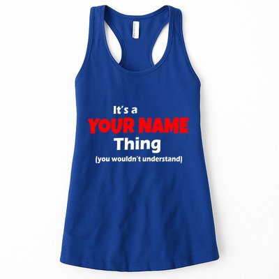 Personalized Funny You Wouldn't Understand Custom Name Womens Tank Top