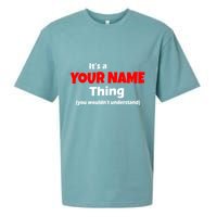 Personalized Funny You Wouldn't Understand Custom Name Sueded Cloud Jersey T-Shirt