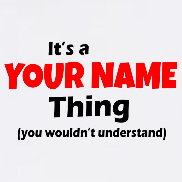 Personalized Funny You Wouldn't Understand Custom Name Garment-Dyed Sweatshirt