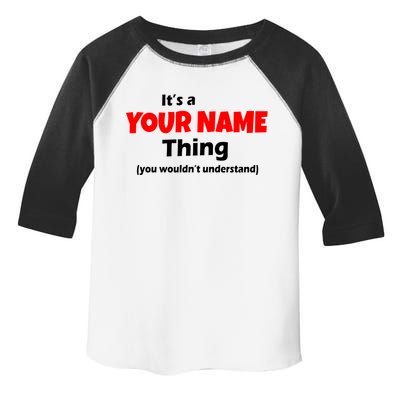 Personalized Funny You Wouldn't Understand Custom Name Toddler Fine Jersey T-Shirt