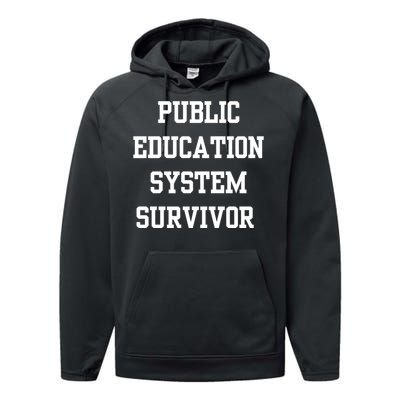 Public Education System Survivor Performance Fleece Hoodie