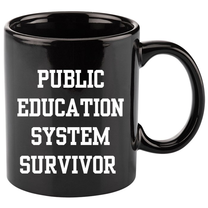 Public Education System Survivor 11oz C Handle Ceramic Mug