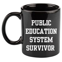 Public Education System Survivor 11oz C Handle Ceramic Mug