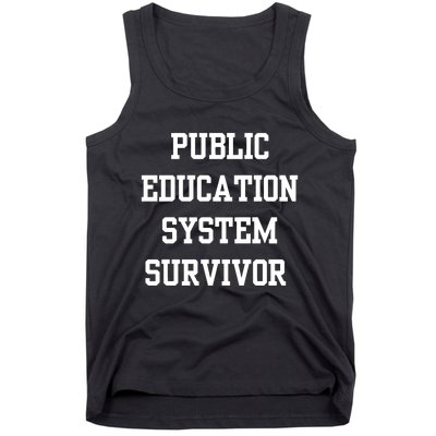 Public Education System Survivor Tank Top