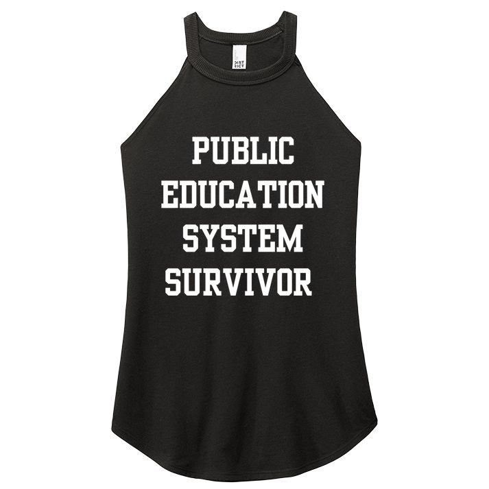 Public Education System Survivor Women's Perfect Tri Rocker Tank