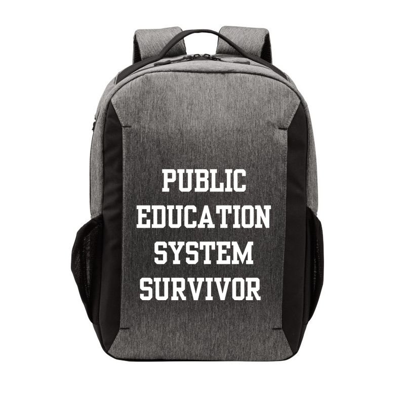 Public Education System Survivor Vector Backpack