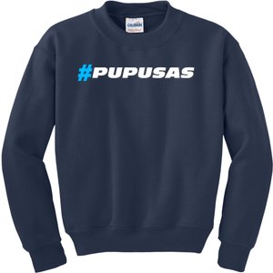 Pupusas El Salvador Kids Sweatshirt