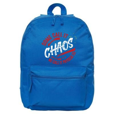 P E School Gift Physical Education Teacher Gift Chaos Gift 16 in Basic Backpack