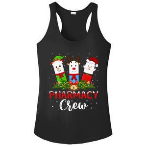 Pharmacist Elf Santa Pills Pharmacy Crew Christmas Gift Ladies PosiCharge Competitor Racerback Tank