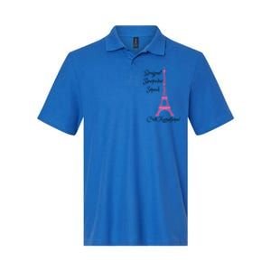 Paris Eiffel Sleepover Slumber Party Squad Gift Softstyle Adult Sport Polo