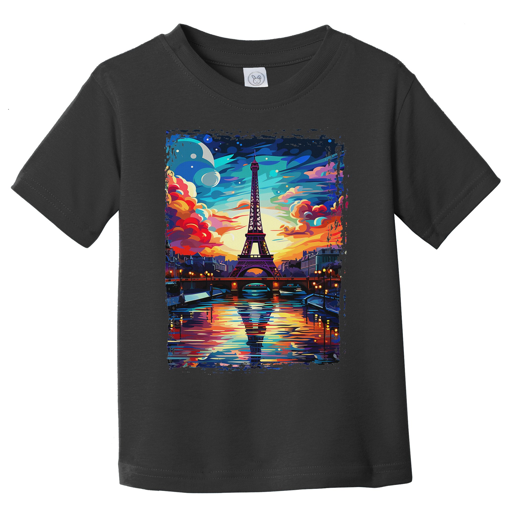 Paris Eiffel Tower I Love Paris Souvenir France Toddler T-Shirt