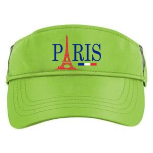 Paris Eiffel Tower Logo Adult Drive Performance Visor