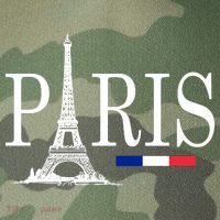 Paris Eiffel Tower Logo Legacy Tie Dye Trucker Hat