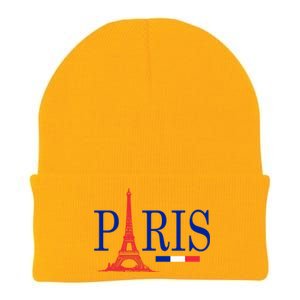 Paris Eiffel Tower Logo Knit Cap Winter Beanie