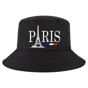 Paris Eiffel Tower Logo Cool Comfort Performance Bucket Hat