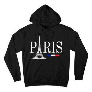 Paris Eiffel Tower Logo Hoodie