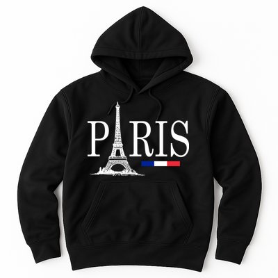 Paris Eiffel Tower Logo Hoodie