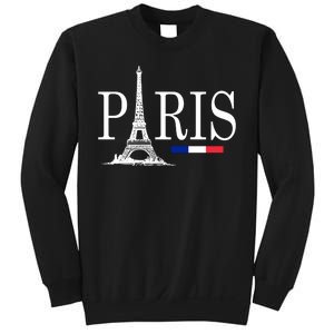 Paris Eiffel Tower Logo Sweatshirt