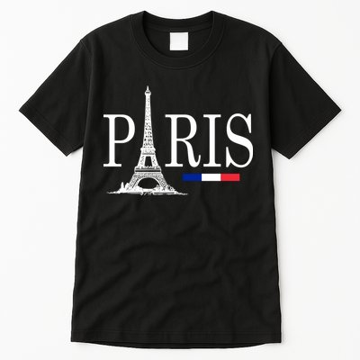 Paris Eiffel Tower Logo Tall T-Shirt