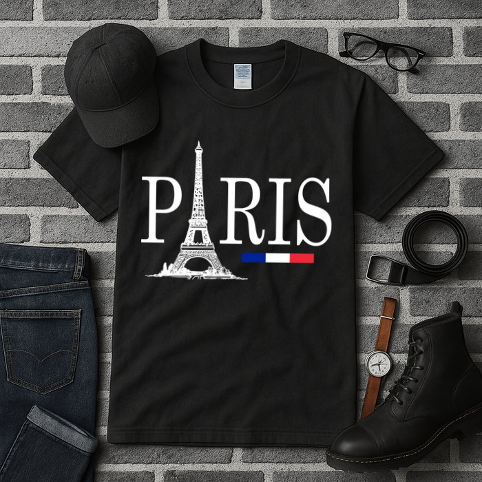 Paris Eiffel Tower Logo Tall T-Shirt