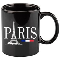 Paris Eiffel Tower Logo 11oz C Handle Ceramic Mug