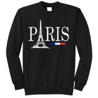 Paris Eiffel Tower Logo Tall Sweatshirt