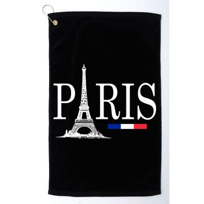 Paris Eiffel Tower Logo Golf Towel