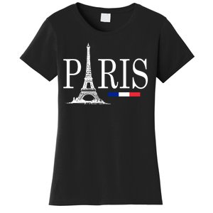 Paris Eiffel Tower Logo Women's T-Shirt