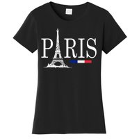 Paris Eiffel Tower Logo Women's T-Shirt