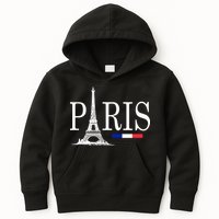 Paris Eiffel Tower Logo Kids Hoodie