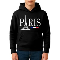 Paris Eiffel Tower Logo Kids Hoodie