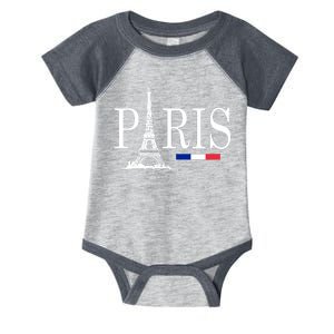 Paris Eiffel Tower Logo Infant Baby Jersey Bodysuit