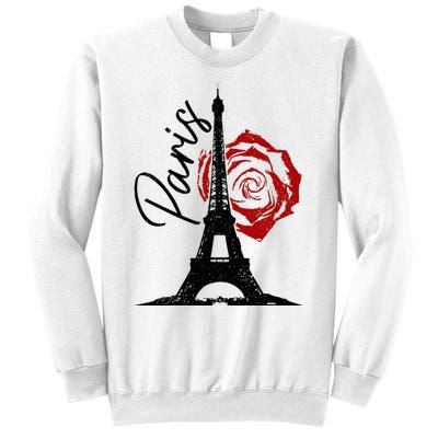 Paris Eiffel Tower France French Vintage Souvenir Sweatshirt