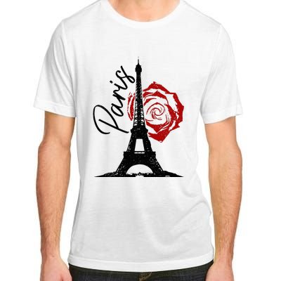 Paris Eiffel Tower France French Vintage Souvenir Adult ChromaSoft Performance T-Shirt