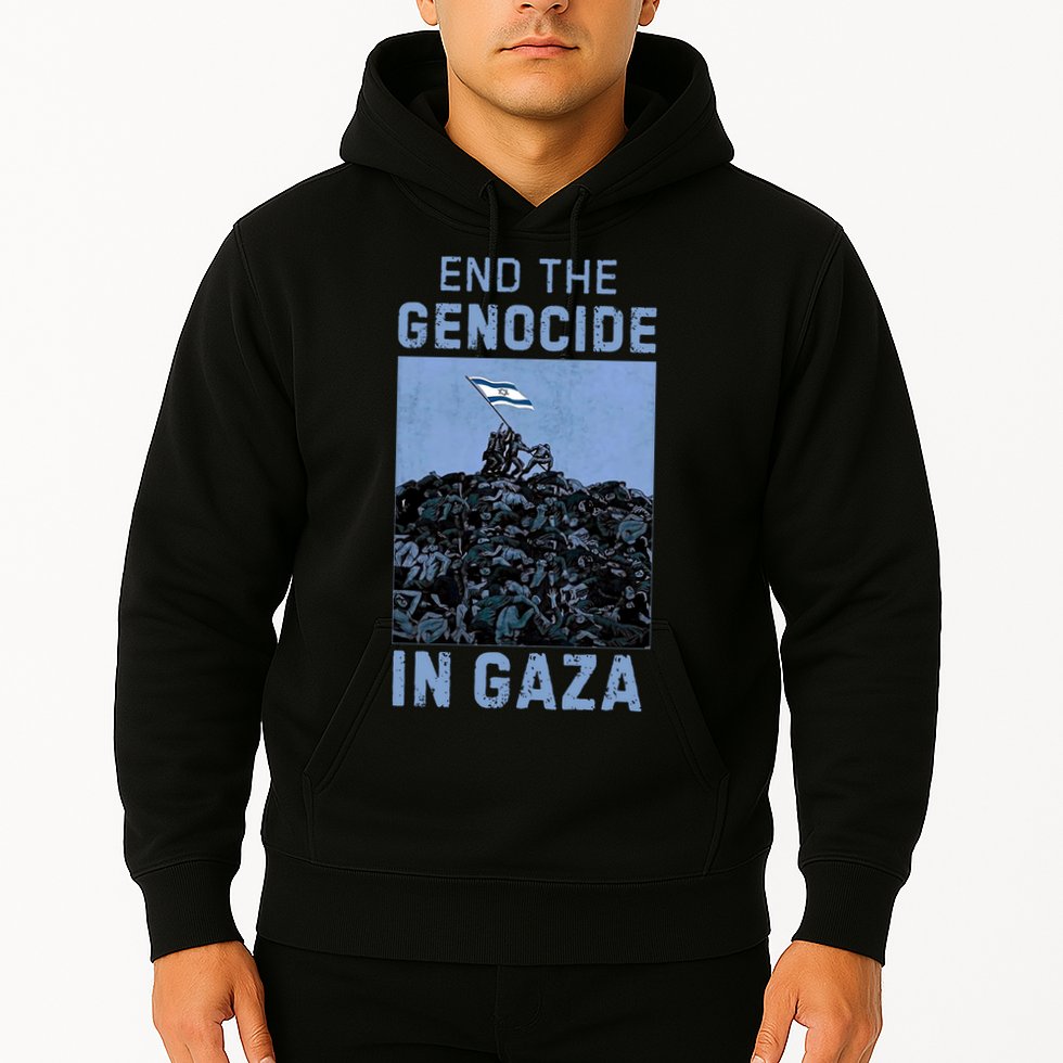 Palestine End the Genocide in Gaza Hoodie