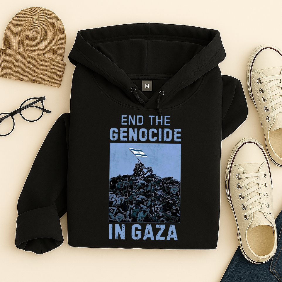 Palestine End the Genocide in Gaza Hoodie