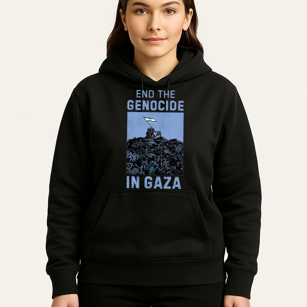 Palestine End the Genocide in Gaza Hoodie