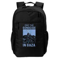 Palestine End the Genocide in Gaza Backpack