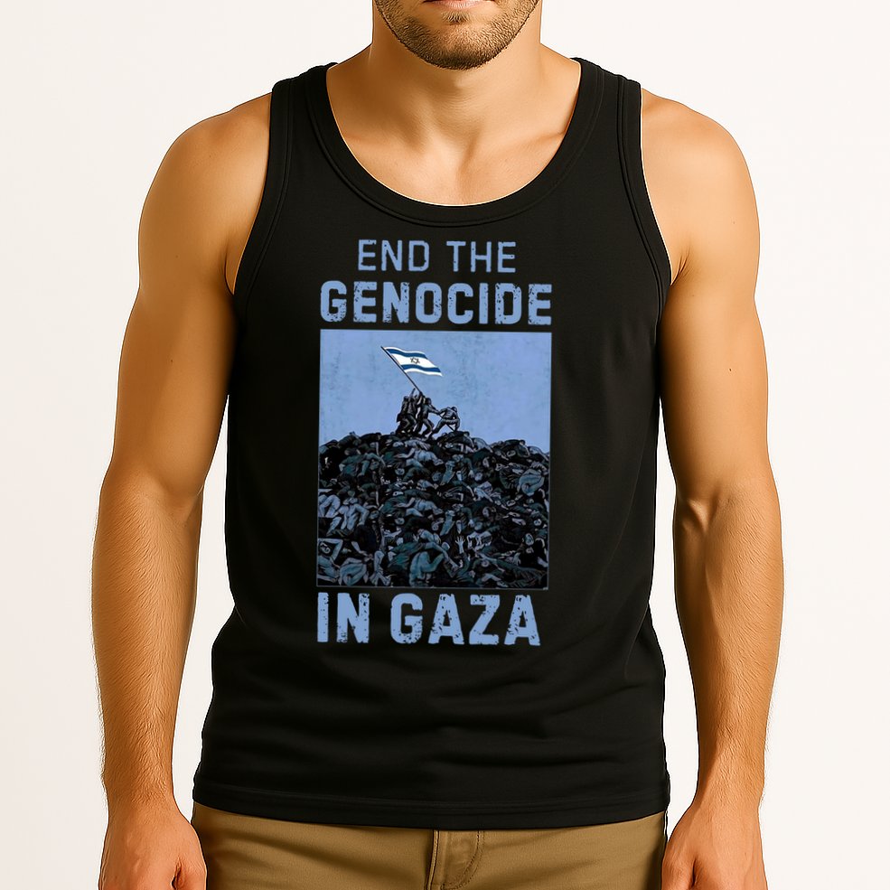 Palestine End the Genocide in Gaza Tank Top