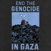 Palestine End the Genocide in Gaza Golf Towel