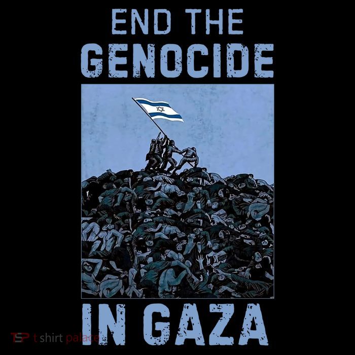 Palestine End the Genocide in Gaza Zip Tote Bag
