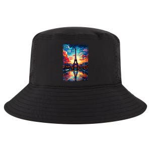 Paris Eiffel Tower I Love Paris Souvenir France Cool Comfort Performance Bucket Hat