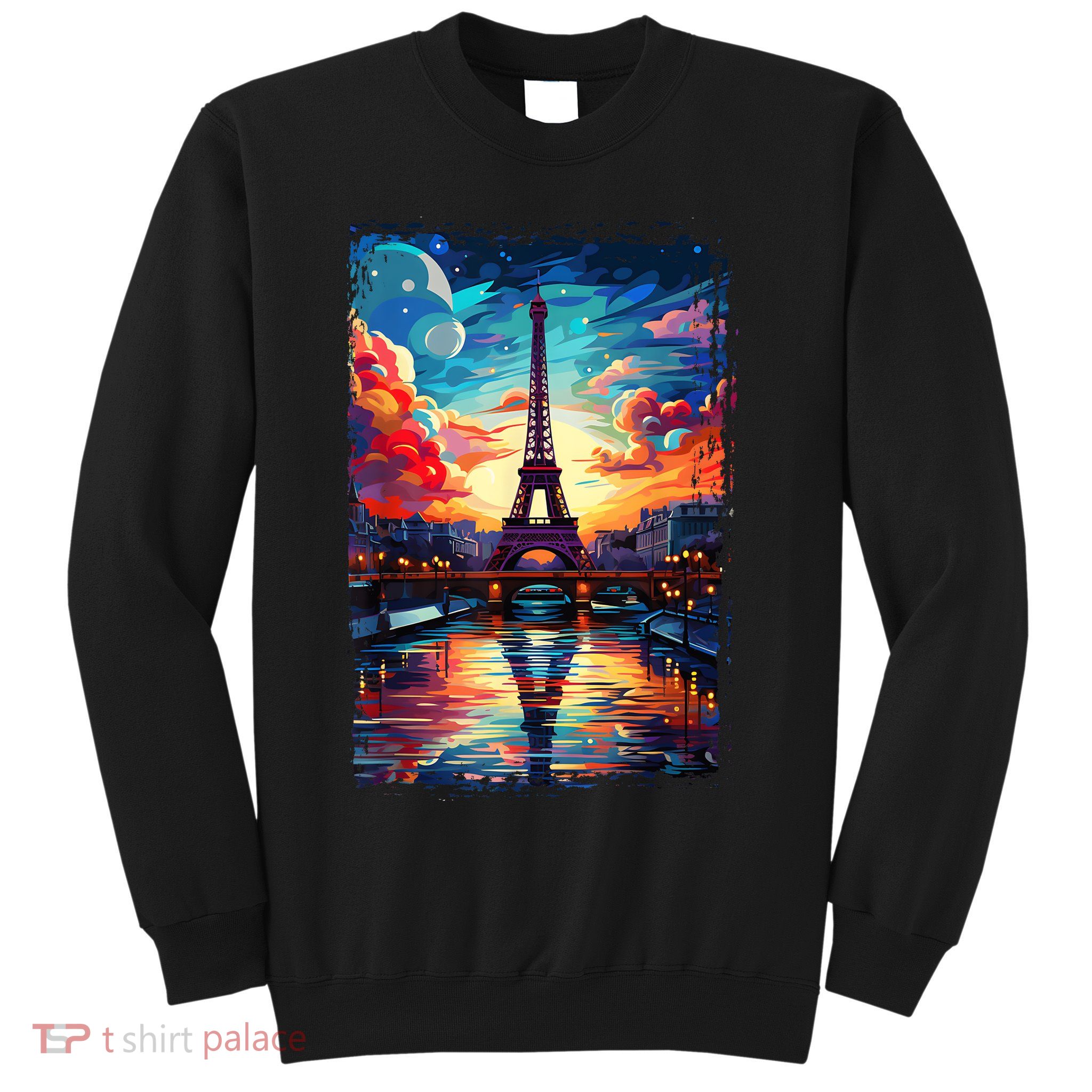 Paris Eiffel Tower I Love Paris Souvenir France Sweatshirt