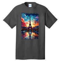 Paris Eiffel Tower I Love Paris Souvenir France Tall T-Shirt