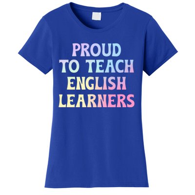 Proud Esl Teacher English As A Second Language Teacher Gift Women's T-Shirt