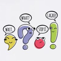 Punctuation English Teacher Gift Wait What Stop It Golf Towel